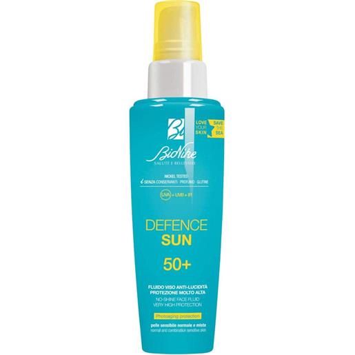 Bionike defence sun fluido viso anti-lucidità 50ml spf50+ Bionike