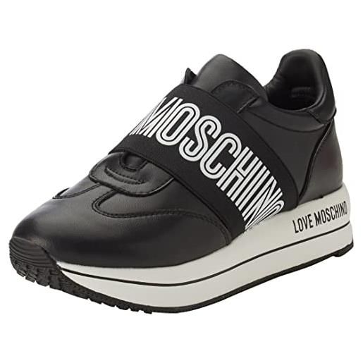 Love Moschino ja15394g1fie0, sneaker, donna, bianco, 39 eu