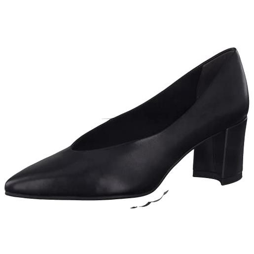 MARCO TOZZI donna 2-2-22405-27 scarpe décolleté in pelle, nero antico, 37 eu