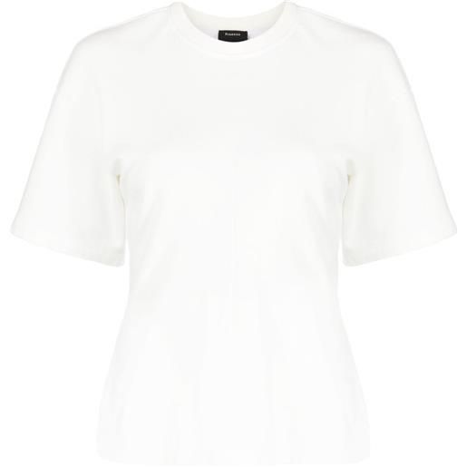 Proenza Schouler t-shirt con maniche corte - bianco