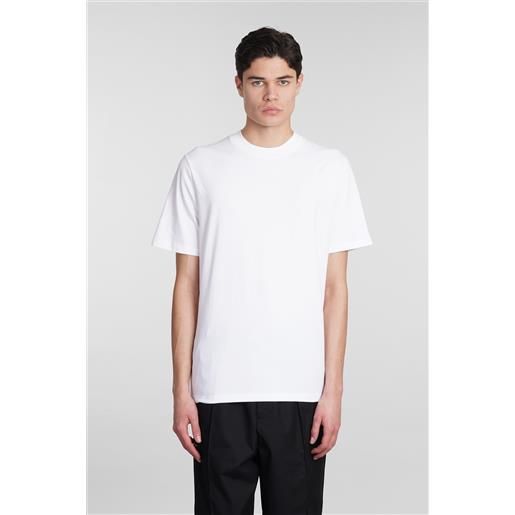 Jil Sander t-shirt in cotone bianco