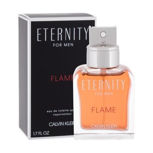 Calvin Klein eternity flame for men 50 ml eau de toilette per uomo