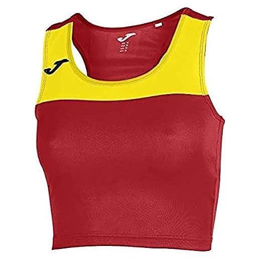 Joma Joma900758.609.4xs-3xs magliette race, bambina, rosso-giallo, 4xs-3xs
