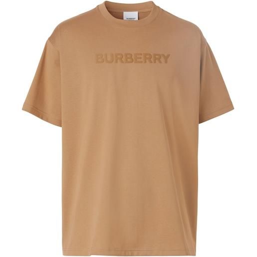 Burberry t-shirt con stampa - toni neutri
