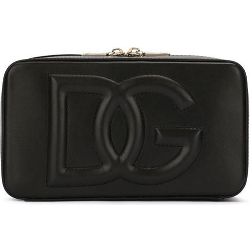 Dolce & Gabbana borsa a tracolla dg logo - nero
