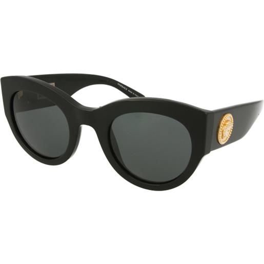 Versace ve4353 gb1/87 | occhiali da sole graduati o non graduati | prova online | plastica | ovali / ellittici | nero | adrialenti