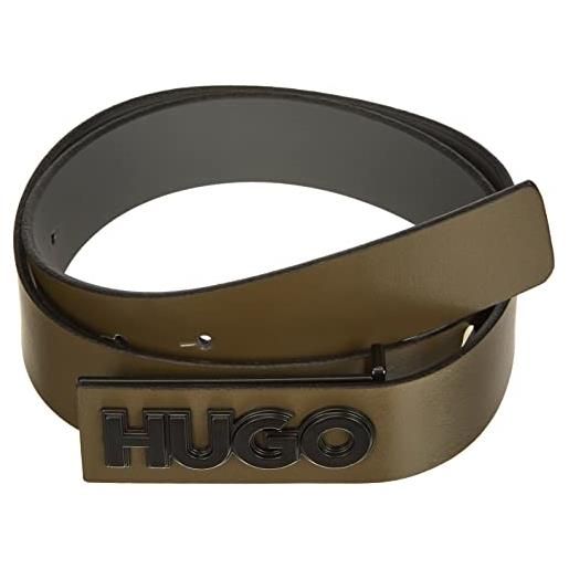 HUGO grenwich-nl_sz35 cintura, open green347, 90 uomo