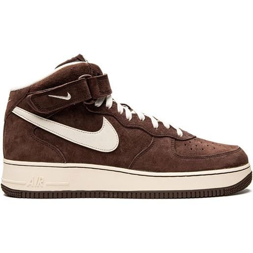 Nike sneakers alte air force 1 mid '07 qs - marrone