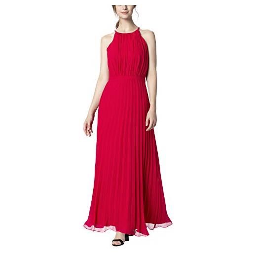 APART Fashion long chiffon dress vestito elegante, colore: rosa, 48 donna
