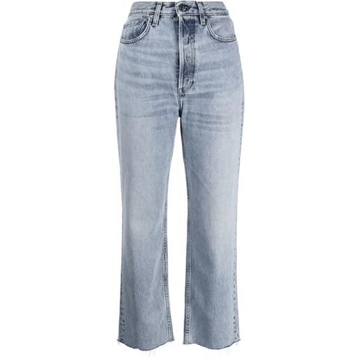 TOTEME jeans classic cut crop - blu