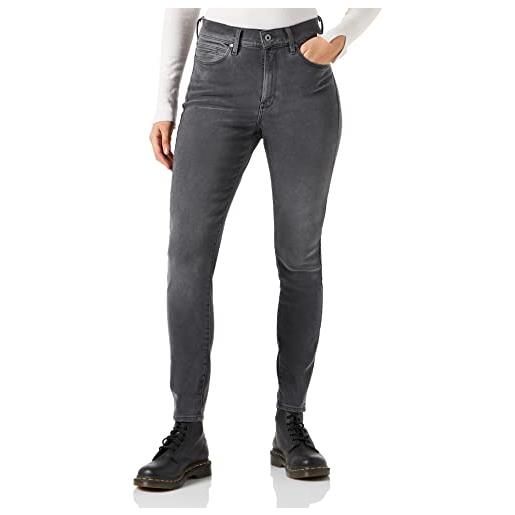 G-STAR RAW women's g-star shape skinny jeans, grigio (faded blade d21631-c910-c778), 27w / 32l