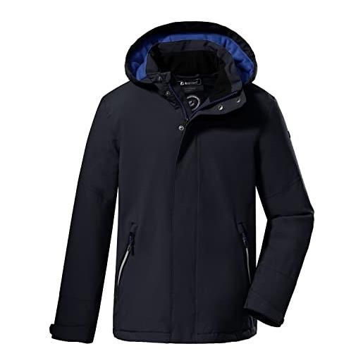 Killtec boy's giacca outdoor/ giacca funzionale con cappuccio kow 206 bys jckt, blue grey, 152, 38844-000