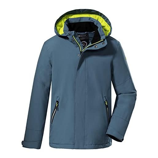 Killtec boy's giacca outdoor/giacca funzionale con cappuccio kow 206 bys jckt, dark navy, 140, 38844-000