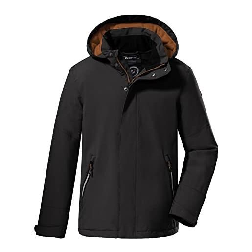 Killtec boy's giacca outdoor/giacca funzionale con cappuccio kow 206 bys jckt, blue grey, 116, 38844-000