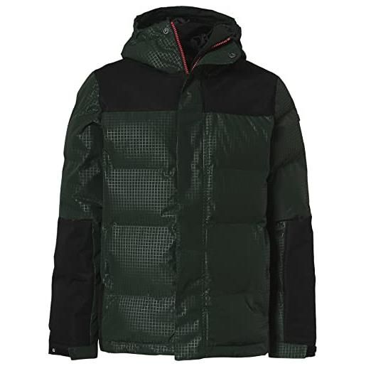 Killtec boy's giacca trapuntata/giacca outdoor con cappuccio kow 31 bys qltd jckt, verde acqua, 140, 37217-000