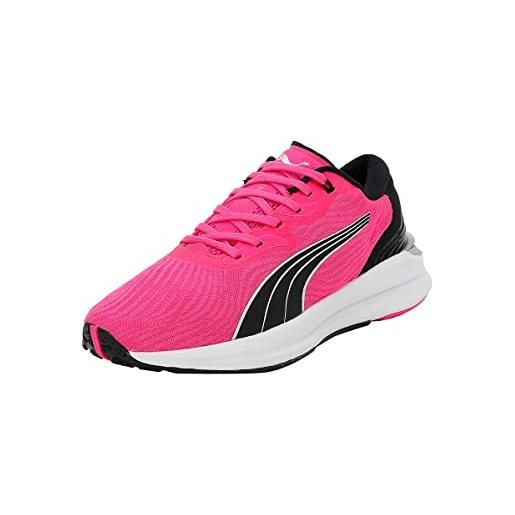 PUMA women's sport shoes electrify nitro 2 wns road running shoes, PUMA black-elektro purple-PUMA silver, 37.5