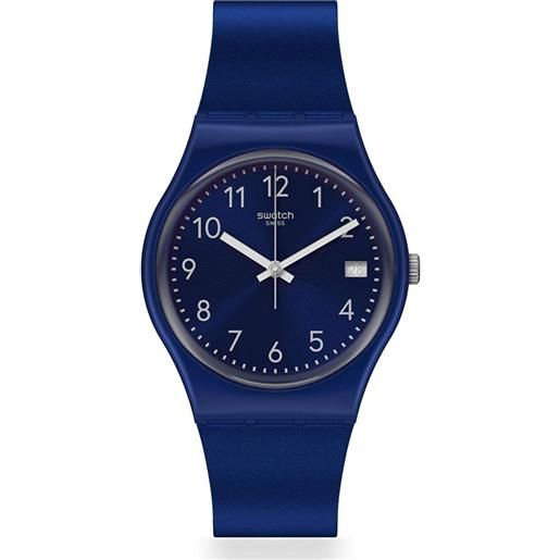 Swatch silver in blue Swatch gn416