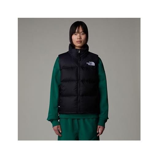 TheNorthFace the north face gilet in piumino 1996 retro nuptse da donna recycled tnf black taglia l donna