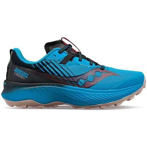 Saucony endorphin edge trail running shoes blu eu 40 uomo
