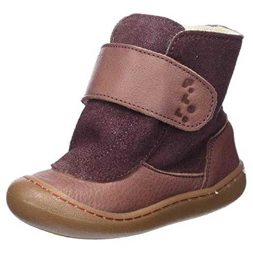 Pololo karla-mangime in lana viola, stivali da neve unisex-bambini, lilla, 24 eu