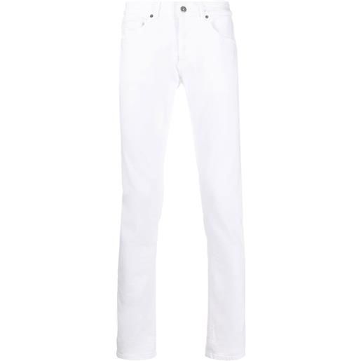 DONDUP jeans dritti - bianco