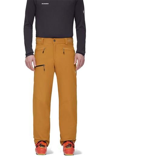 Mammut stoney thermo pants arancione 50 / regular uomo