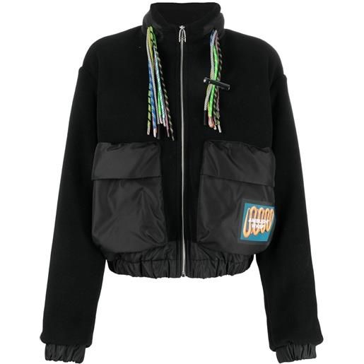AMBUSH giacca con zip - nero