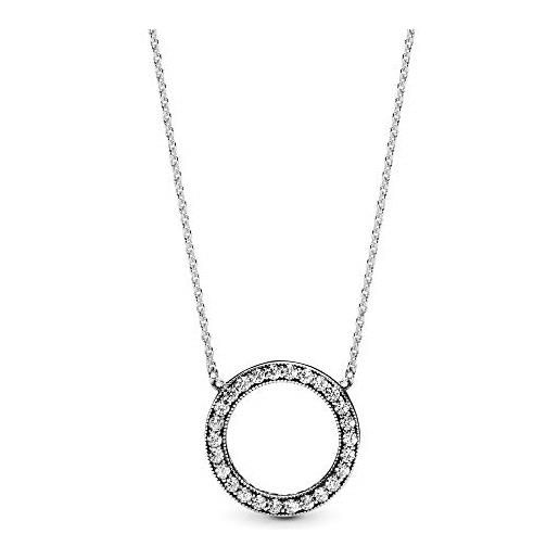 Pandora 590514cz-45 ciondolo hearts in argento da donna
