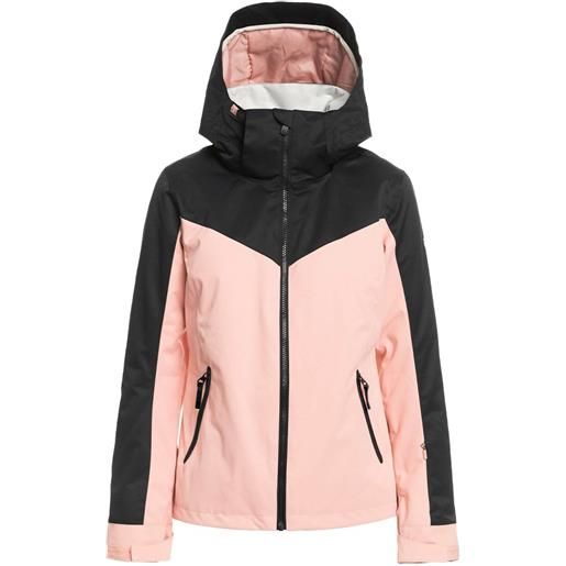 Roxy freejetblock jacket rosa l donna