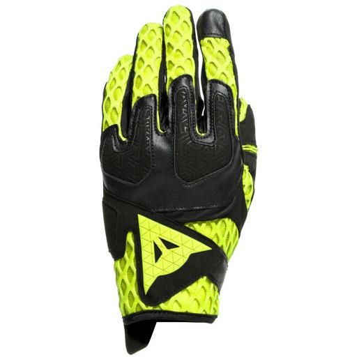 Dainese guanti air-maze unisex gloves black fluo-yellow | dainese