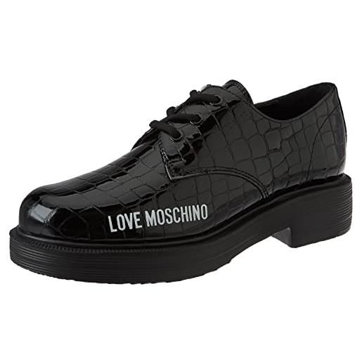 Love Moschino ja10144g1fik0, scarpe, donna, nero, 37 eu