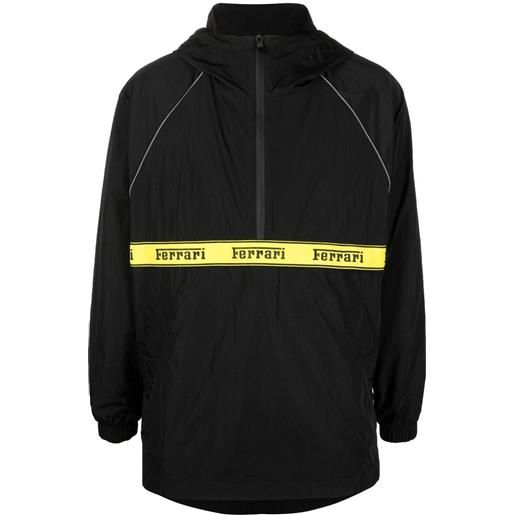 Ferrari giacca con zip - nero