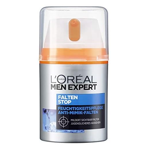L'Oréal Men Expert l' oréal men expert falte rughe crema idratante/stop, anti aging crema per gli uomini, 1er pack (1 x 50 ml)
