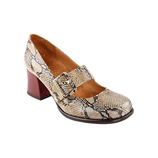 Chie Mihara miko, loafer donna, naturale, 36 eu