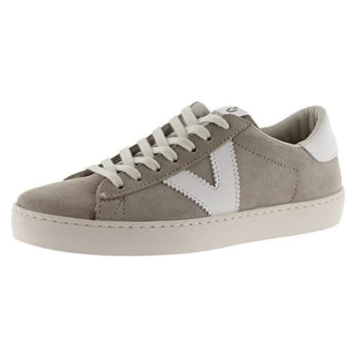 victoria 1126176-women sneaker berlin crosta a collo basso donna taupe 36