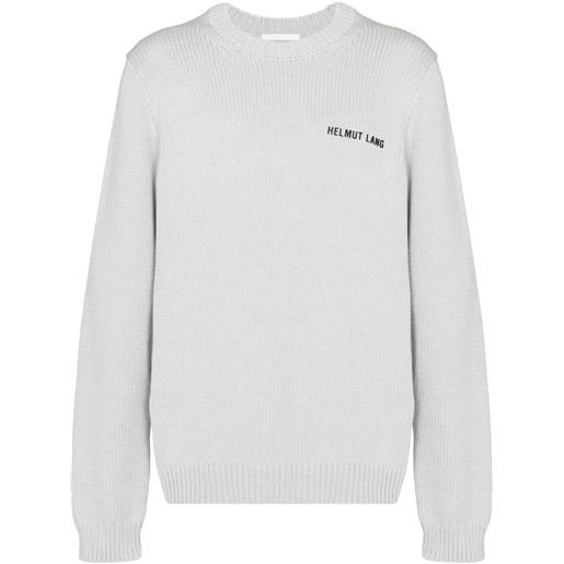 Helmut Lang maglione a coste - grigio