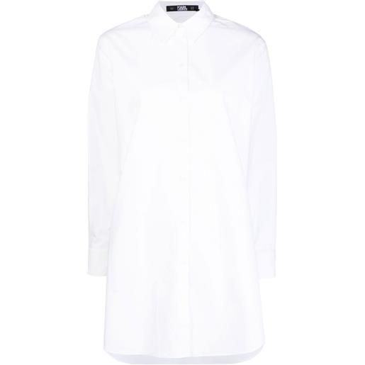Karl Lagerfeld camicia con stampa - bianco