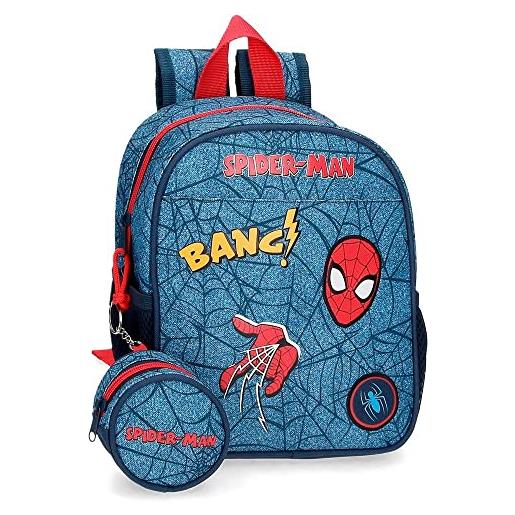 Spiderman Hero Zaino piccolo con carrello 23 x 25 x 10 cm Poliestere 5,75 l Amazon Accessori Borse Zaini 