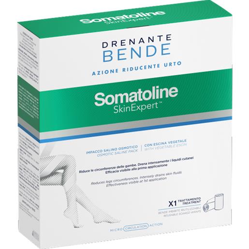 Somatoline skin expert corpo bende snellenti drenanti starter 1 kit Somatoline