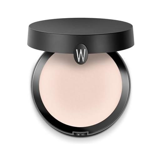 WYCON cosmetics set and perfect - cipria compatta effetto trasparente, texture setosa e impalpabile, uniforma e perfeziona la pelle