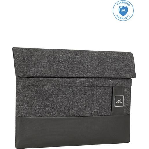Rivacase black melange borsa per notebook 33.8 cm 13.3 custodia a tasca nero - 8803 black melange