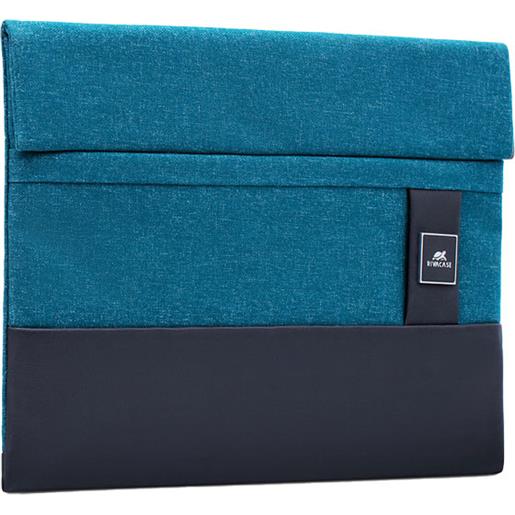 Rivacase borsa per notebook 33.8 cm 13.3 custodia a tasca nero blu - 8803 aqua melange