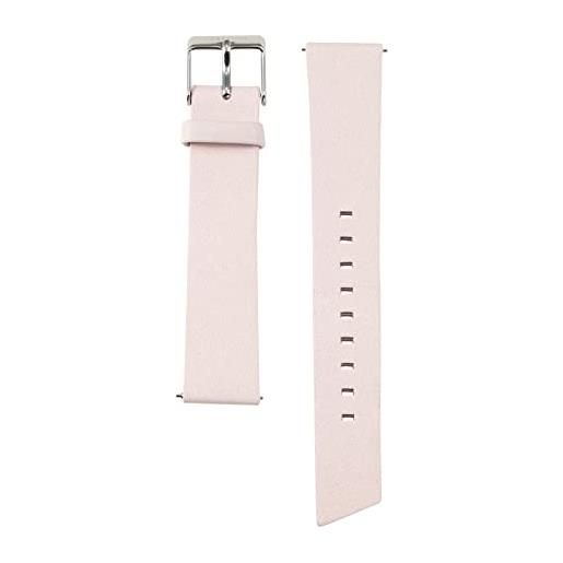 Liebeskind berlin cinturino per orologio, in vera pelle, colore: rosa, colore: rosa. , 20 cm