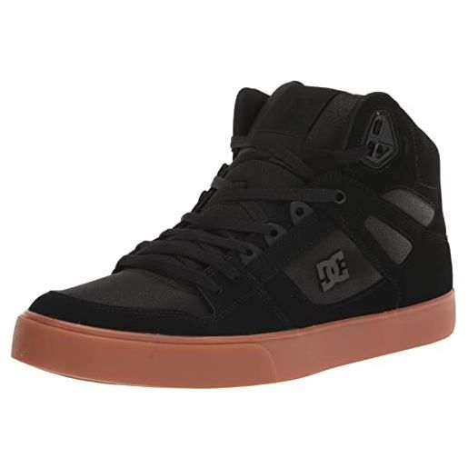 DC Shoes pure, scarpe da ginnastica uomo, black/gum, 50 eu