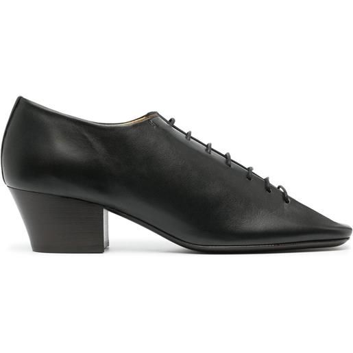 Lemaire derby con tacco - bk999 - black