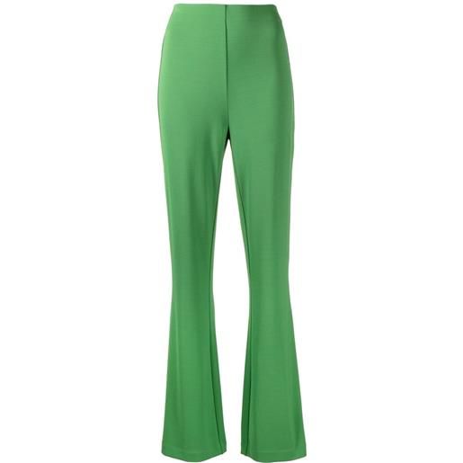 Tibi pantaloni svasati - verde