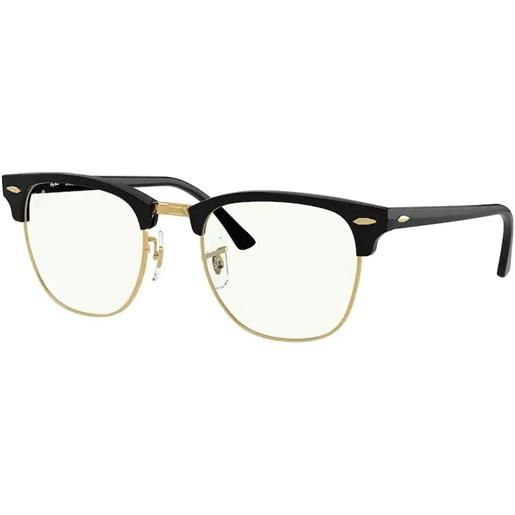 Ray-Ban occhiali da sole Ray-Ban clubmaster everglasses clear rb 3016 (901/bf)