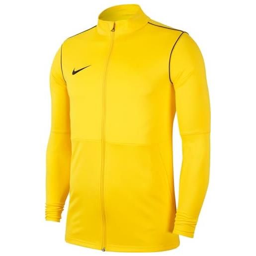 Nike m nk df park20 trk jkt k giacca, giallo/nero/nero, 4xl uomo