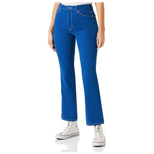 Wrangler wild west jeans, blue, 26w / 34l donna