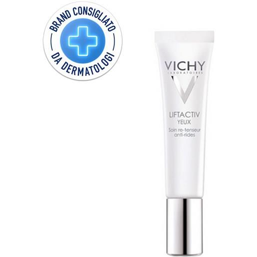Vichy liftactiv hyaluronic specialist ha contorno occhi anti-rughe rassodante e rimpolante con acido ialuronico 15 ml crema contorno occhi